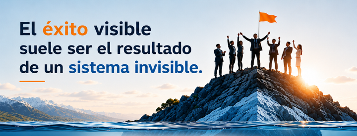 Inicio del iceberg y sistema invisible de ALINEA 360